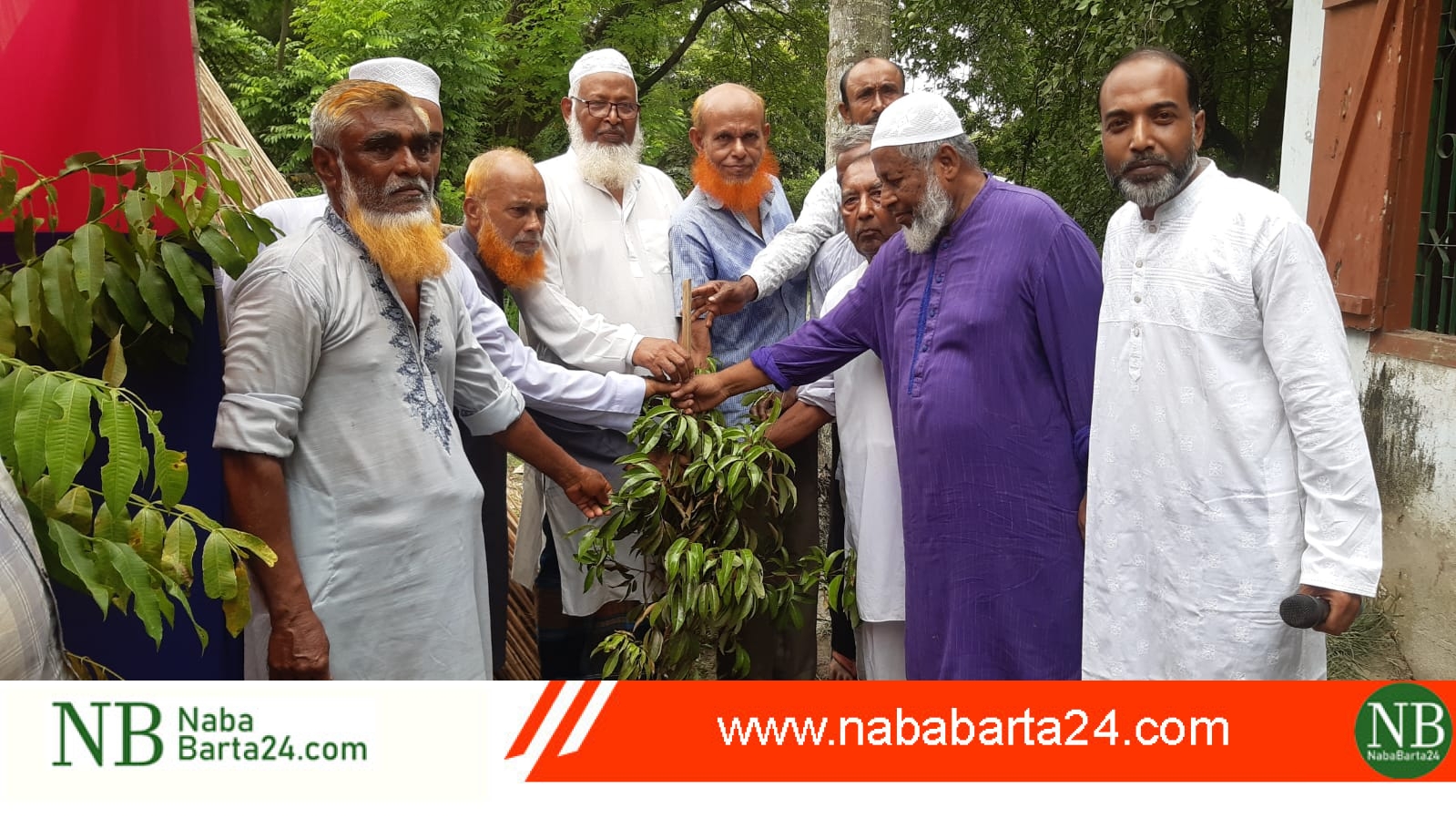 মধুখালীর ঘোপঘাট প্রগতি সংঘের উদ্যোগে বৃক্ষ রোপন কর্মসূচি পালিত