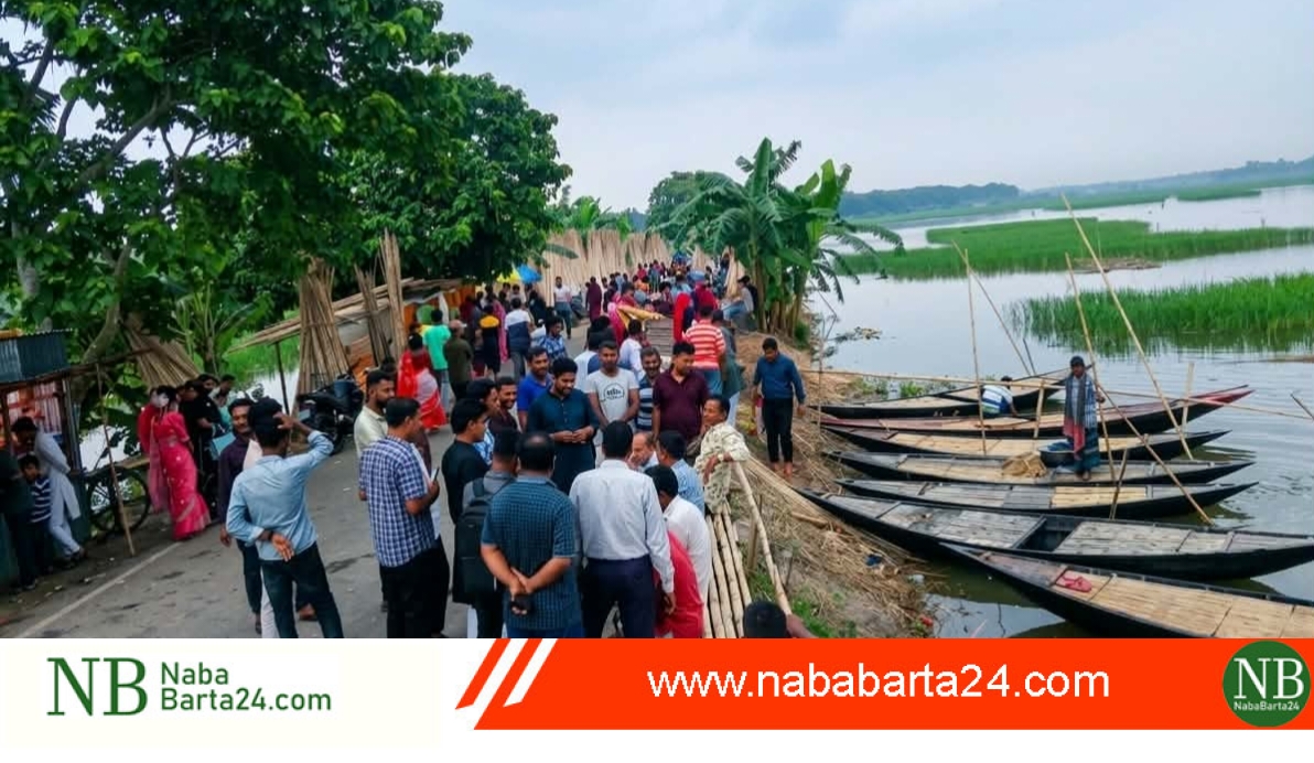 মধুখালীর সিংহনাথ বিল এখন পর্যটকদের আকর্ষণের কেন্দ্রবিন্দু